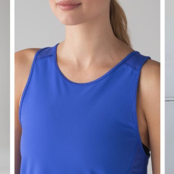 Lululemon Sculpt Tank II in Blazer Blue - Picture 3 of 5
